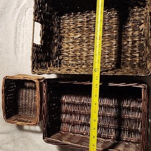 Woven baskets
